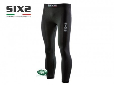 SIX2 PNM Pantaloni 3/4 combat nero/verde