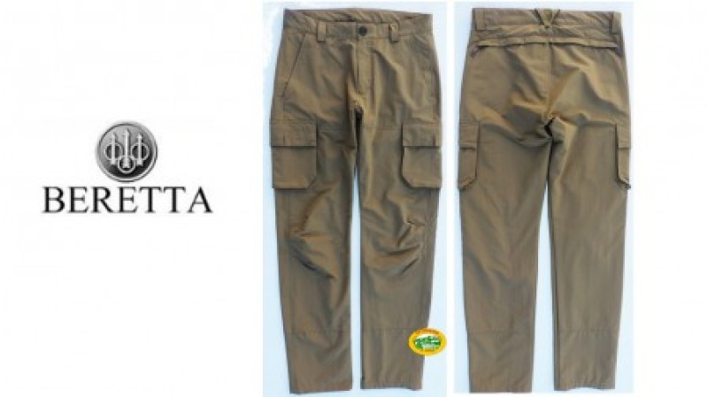 BERETTA Pantaloni quick dry cargo verde CU991
