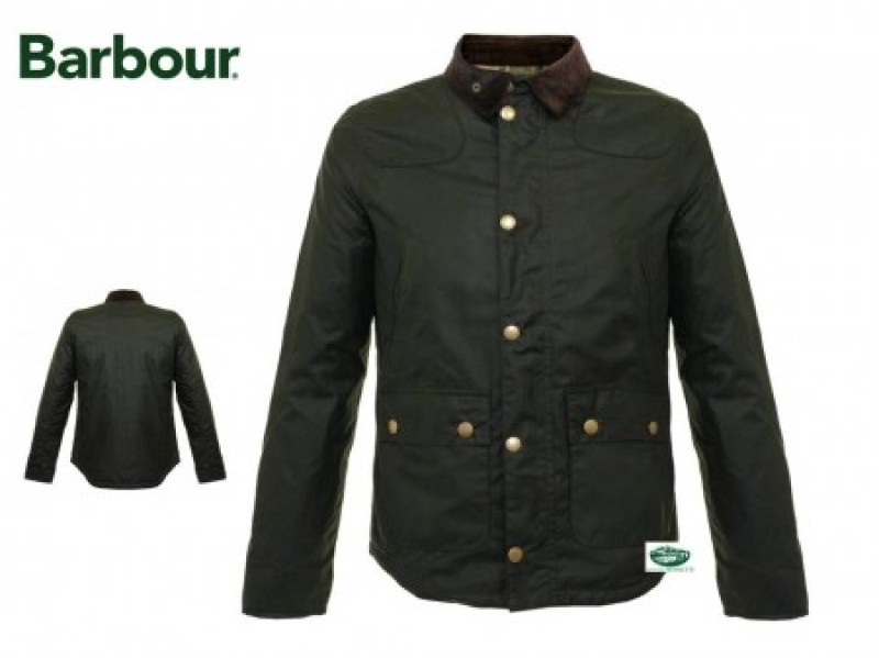 BARBOUR Giacca Reelin verde