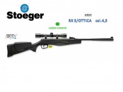 STOEGER RX5 con ottica sint. cal.4.5mm