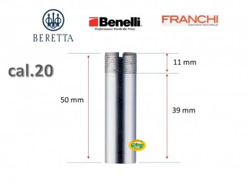 BERETTA strozzatore Mobilchoke 5 cm cal.20 3 stelle usato