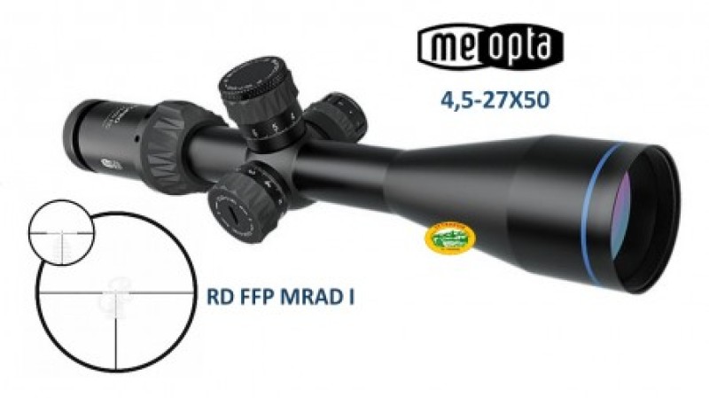 MEOPTA MEOPRO OPTIKA 6 4,5-27X50 RD FFP MRAD I