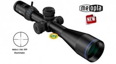 MEOPTA MEOPRO OPTIKA 6 5-30x56 RD FFP reticolo MilDot 3 illuminato