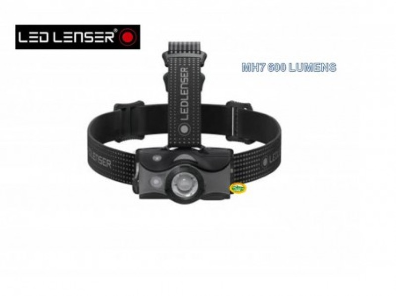 LED LENSER Torcia da testa MH7 - 600 lumen ricaricabile