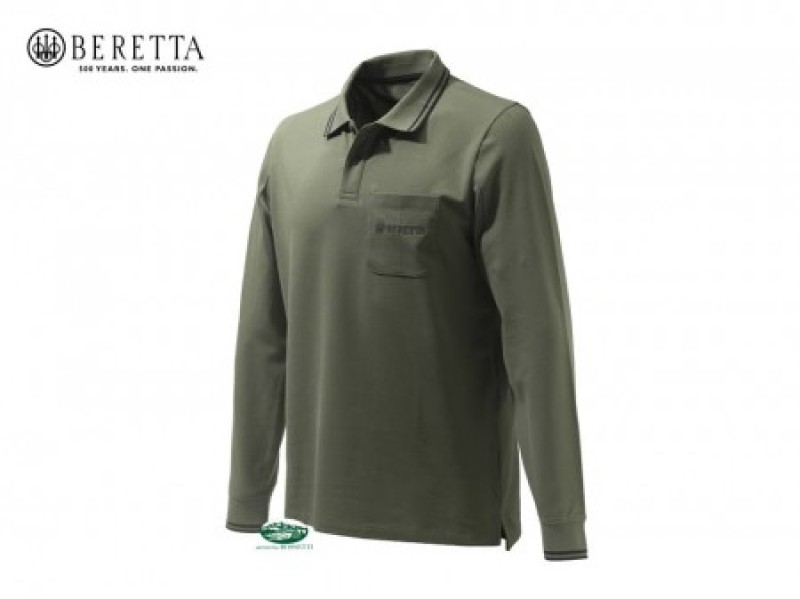 BERETTA Polo Airmesh Manica Lunga MP451