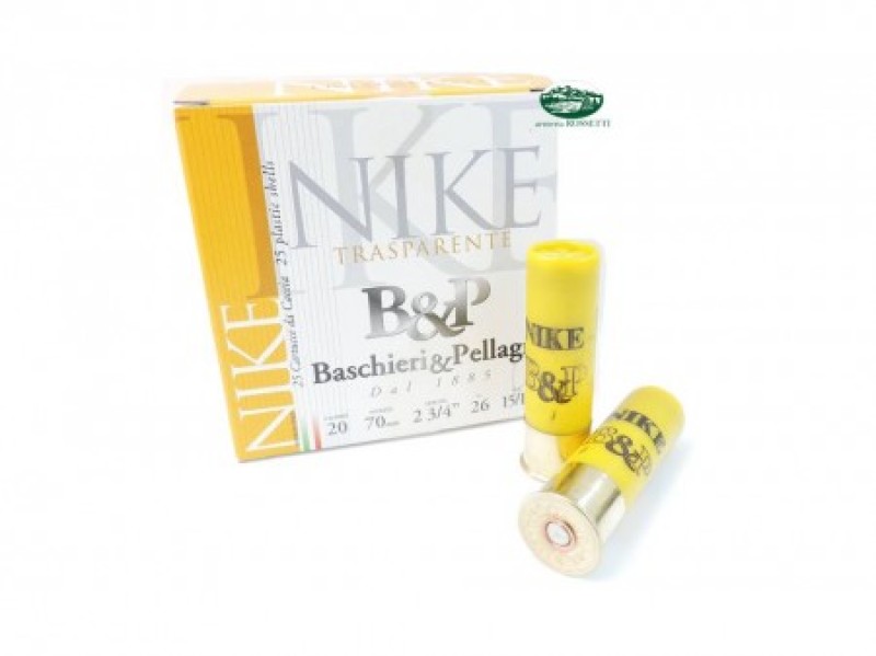 BASCHIERI & P. NIKE TRASPARENTE cal.20 gr.26 pb.7.5 