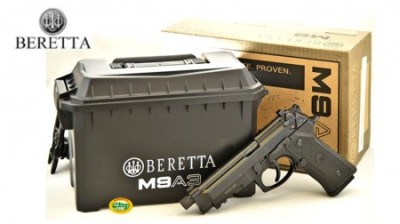BERETTA Valigetta Rigida Verticale originale per M9A3 Nera