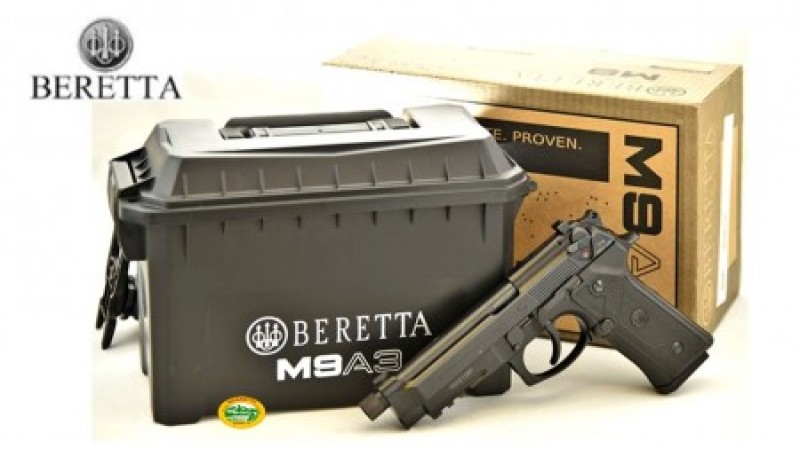 BERETTA Valigetta Rigida Verticale originale per M9A3 Nera