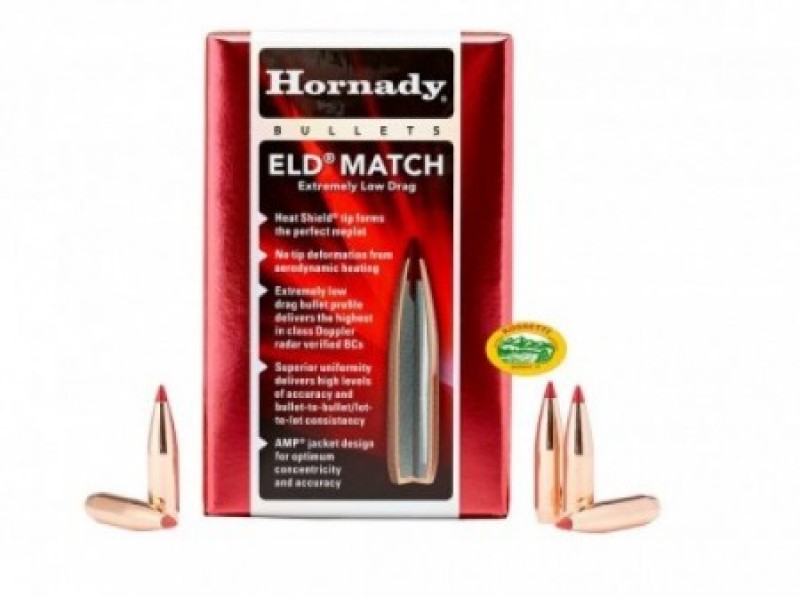 HORNADY Palle ELD MATCH cal.308 155gr  30313