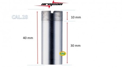 ARMSAN Strozzatore interno 2 stelle cal.28