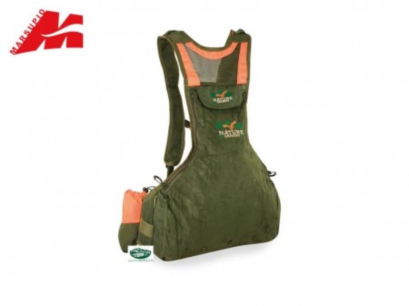 MARSUPIO Zaino gilet suede