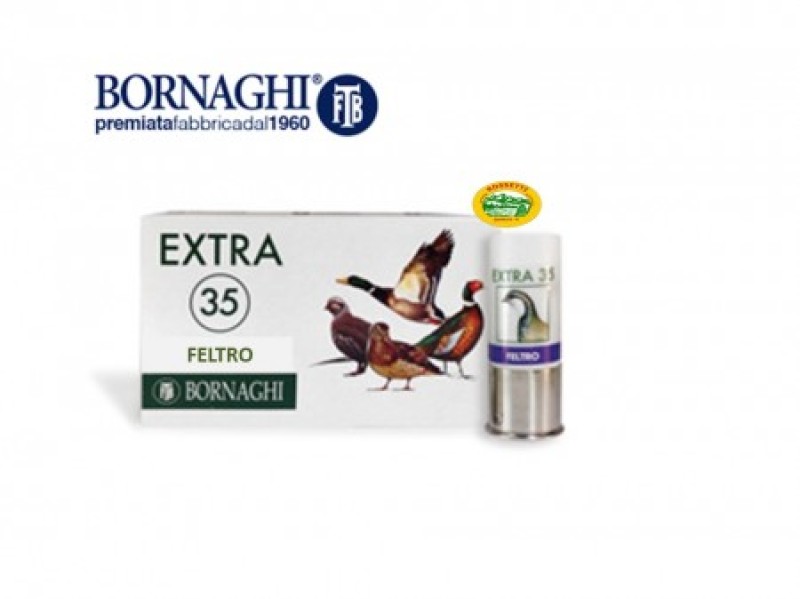 BORNAGHI cartucce Extra 35gr. cal.12 pb.7 Feltro
