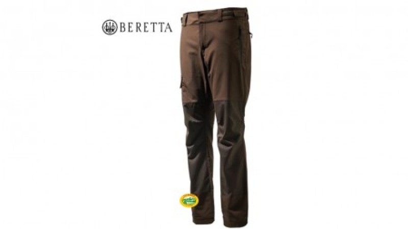 BERETTA Pantaloni 4 way stretch marrone CU782