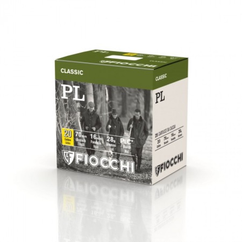 FIOCCHI cartucce PL20 cal.20 gr.28 pb.11