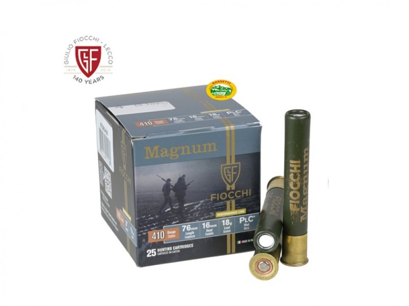 FIOCCHI cartucce MAGNUM cal.410 gr.18 pb.9