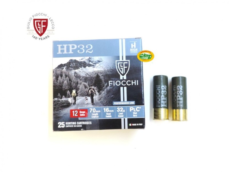 FIOCCHI cartucce HP32 cal.12 pb.9