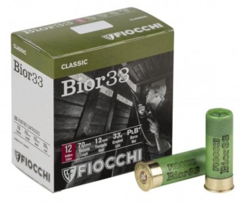 FIOCCHI cartucce BIOR 33 cal.12 pb.10