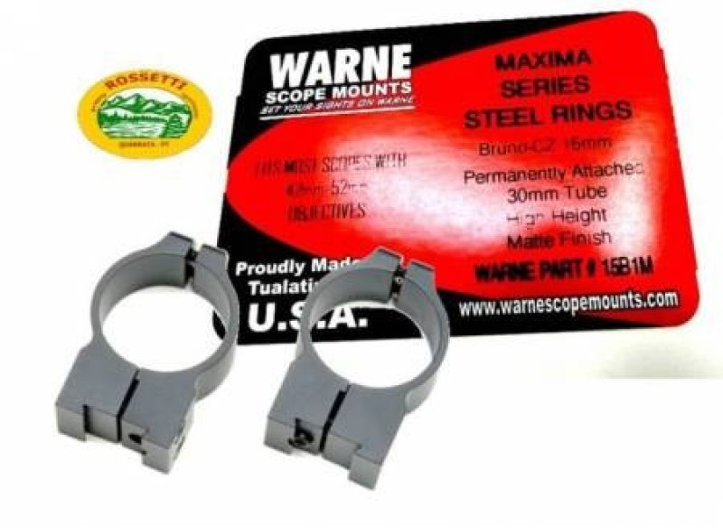 WARNE anelli 30 mm ALTI x CZ 527  15B1M