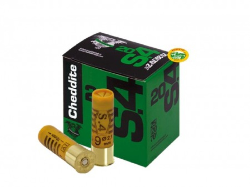 CHEDDITE cartucce S4 cal.20 pb.10