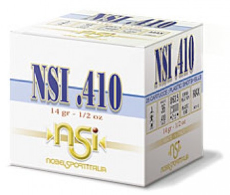 NOBEL cartucce NSI-410 cal.410 14 gr. pb.11