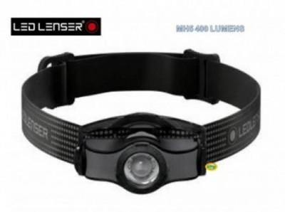 LED LENSER Torcia da testa MH5 ricaricabile 400 lumens