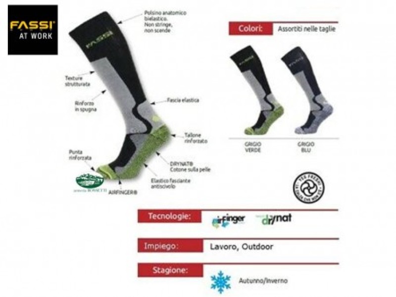 FASSI Calza WARM  EXTREME alto  - YFAS019