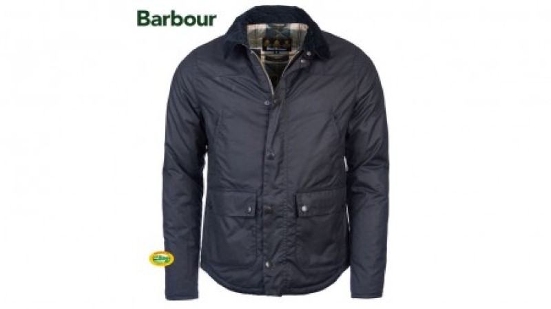 BARBOUR Giacca Reelin blu