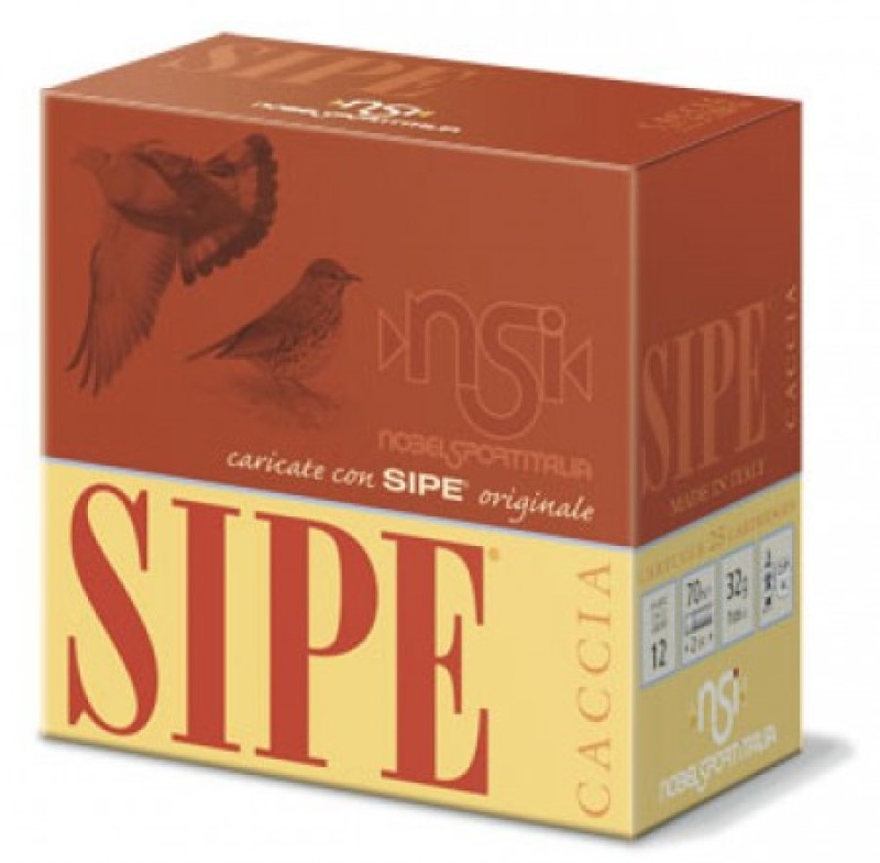 NOBEL cartucce SIPE cal.12 pb.10