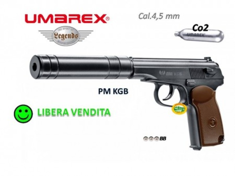 UMAREX PM KGB Legends CO2 cal.4,5 mm