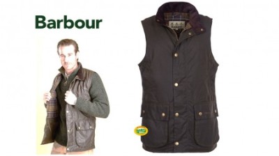 BARBOUR Gilet Westmorland cerato color Olive OL71