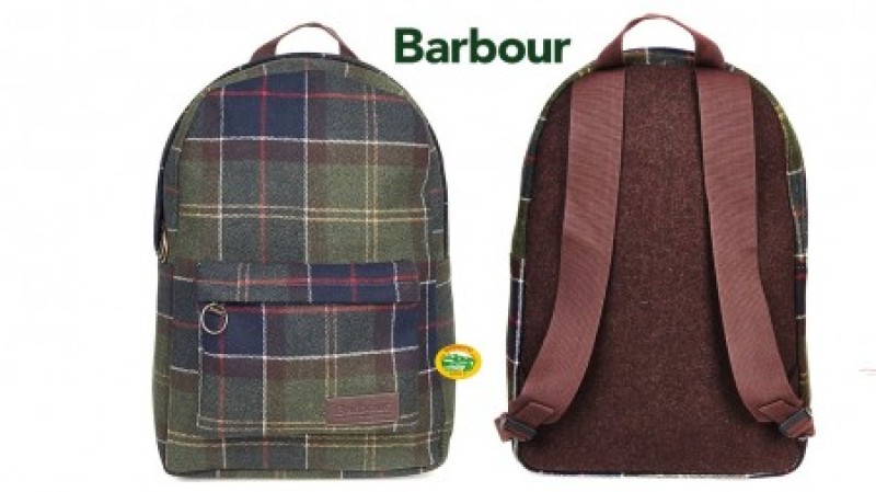 BARBOUR Zaino tartan TN11