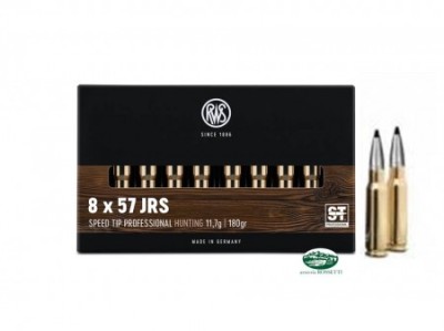 RWS Munizioni cal.8x57 JRS s-tip pro 180gr