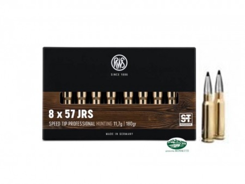 RWS Munizioni cal.8x57 JRS s-tip pro 180gr