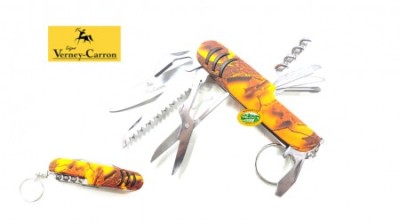 VERNEY CARRON Coltello Kronos multiuso camo LVAC212