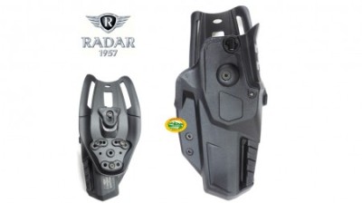 RADAR Fondina Duty T-lep system per GLOCK 17 completa di passante