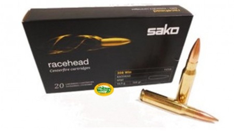 SAKO munizioni cal.308 Win RACEHEAD OTM 168gr 141A
