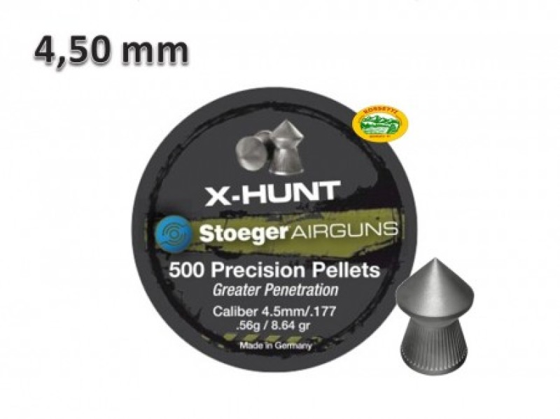 STOEGER Pallini H&N  X-HUNT cal.4.5 mm 0.56 gr.