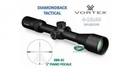 VORTEX DIAMONDBACK TACTICAL 4-16X44 FFP ret. EBR-2C Moa
