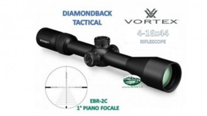 VORTEX DIAMONDBACK TACTICAL 4-16X44 FFP ret. EBR-2C Moa