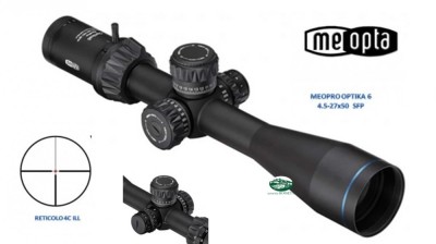 MEOPTA MEOPRO OPTIKA 6 4,5-27X50 RD SFP 4C illuminato