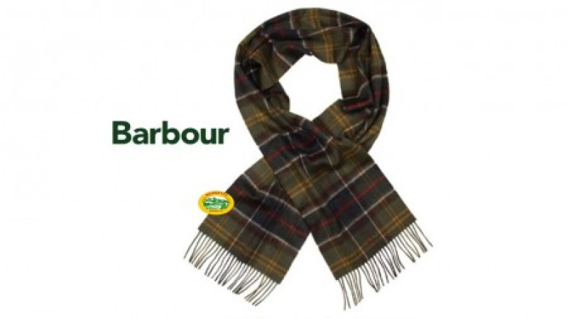 BARBOUR Sciarpa tartan TN11