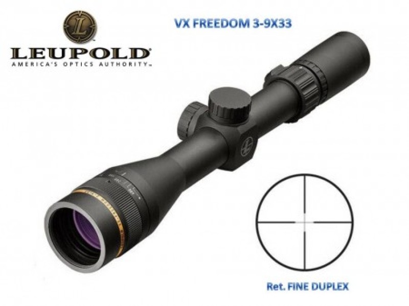 LEUPOLD VX-FREEDOM 3-9x33 ret.Fine Duplex 175075