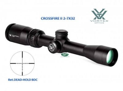 VORTEX CROSSFIRE II 2-7X32 ret.DEAD HOLD 2A BDC CFR-2701I