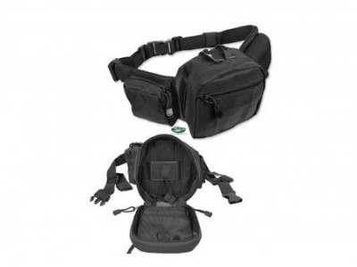 MILSPEC Marsupio tattico multipack nero