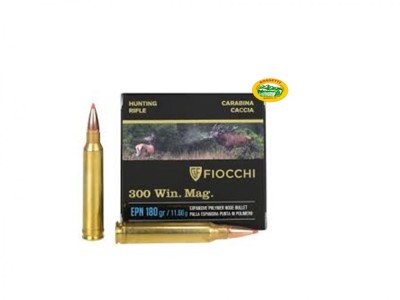FIOCCHI Munizioni cal.300 win.mag. palla EPN 180gr .conf.10pz