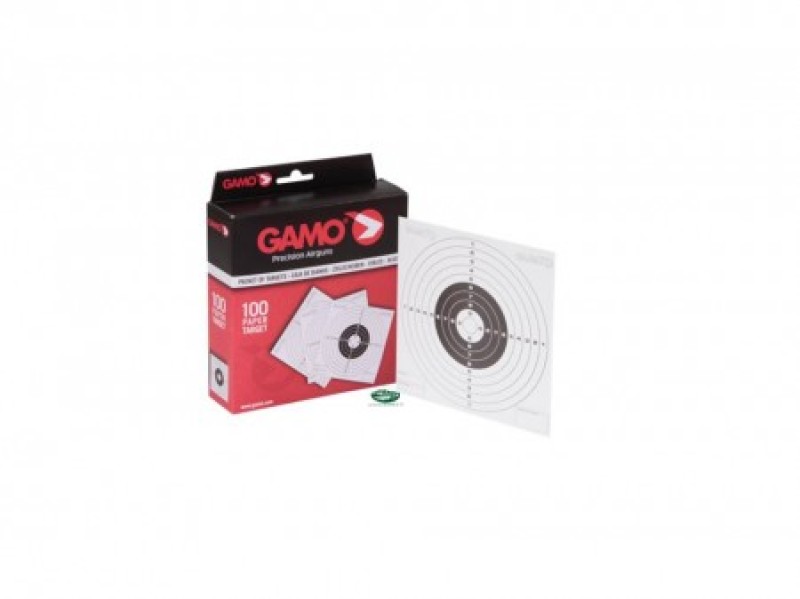 GAMO Bersaglio bicolore 14x14cm conf 100pz