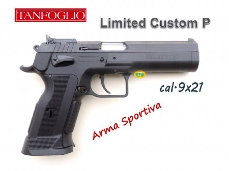 TANFOGLIO LIMITED CUSTOM P cal.9x21