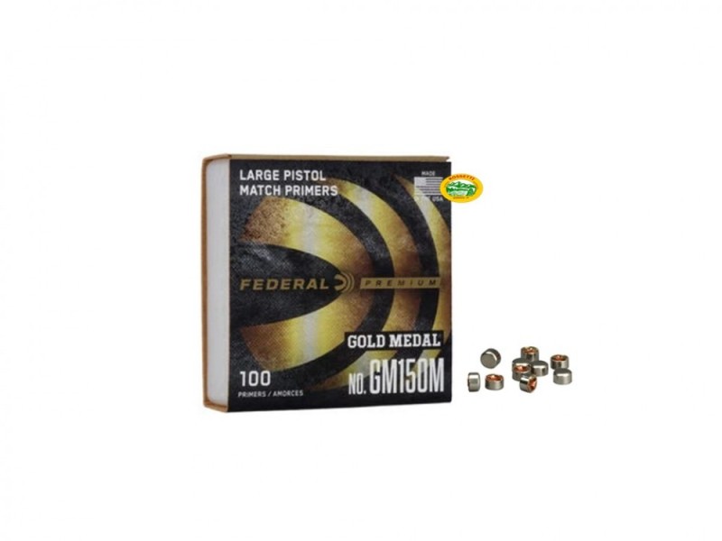 FEDERAL INNESCHI GM150 MATCH LARGE PISTOL conf. 100 pz.