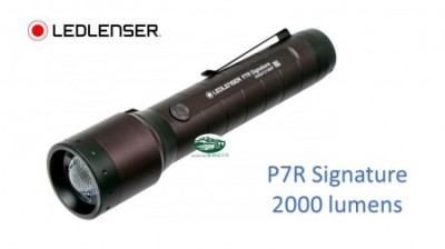 LED LENSER Torcia P7R Signature - 2000 lumens