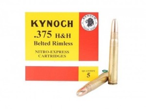 KYNOCH Munizioni cal.375 H&H magnum 300gr solid